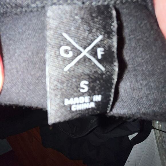 Gentle Fawn black twist front long sleeve top small - Picture 3 of 4